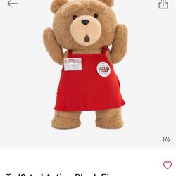 Ted 2 Plush Doll - Adorable Collectible! Perfect Home Decor - Desk Accessory