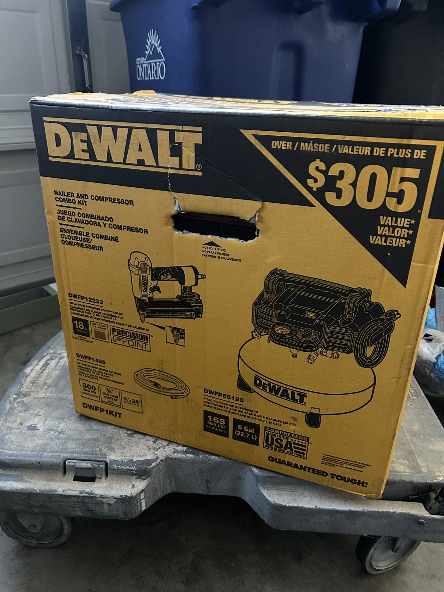 Dewalt Compressor And nailgun