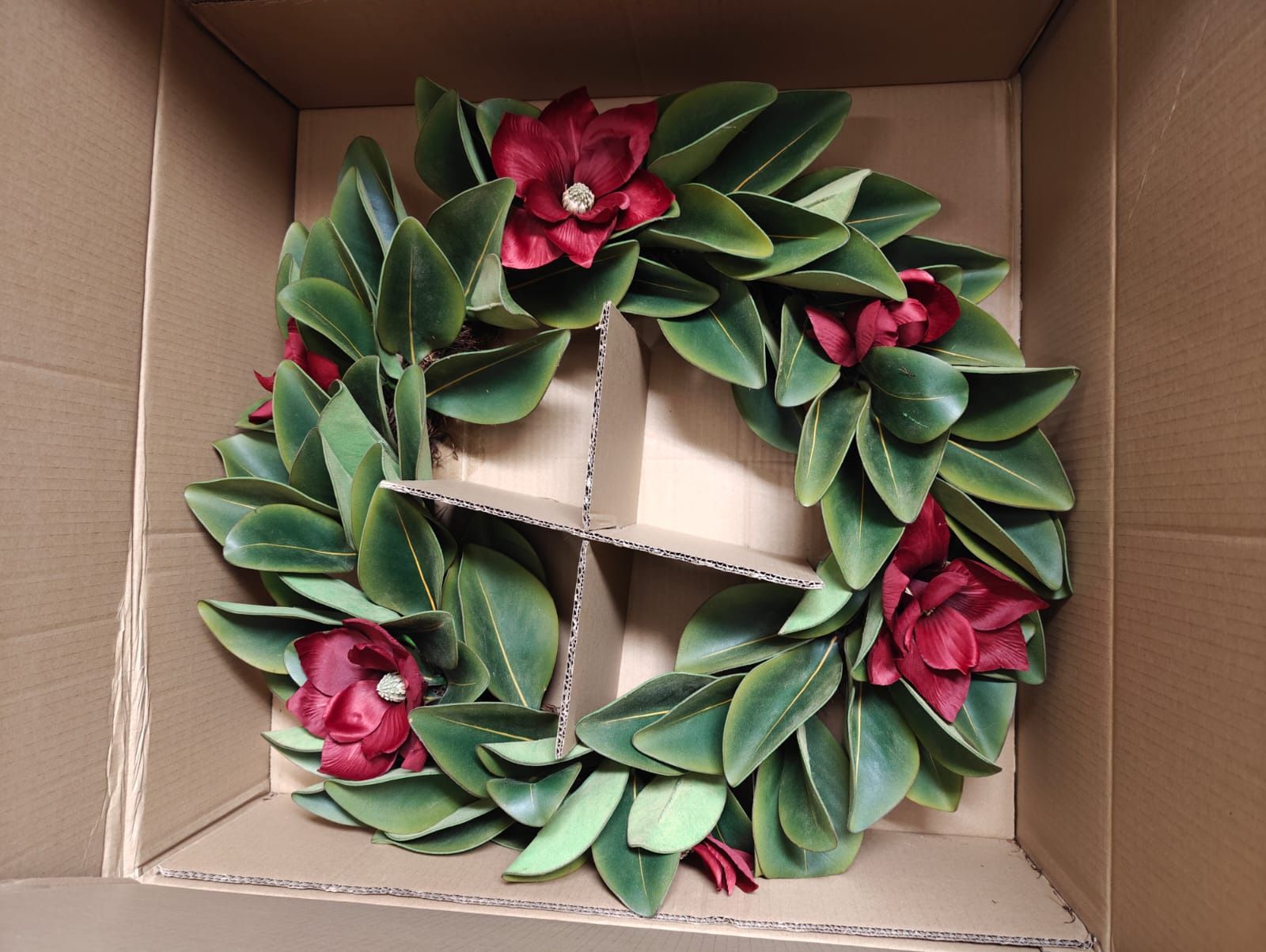 Balsam Hill Magnolia Wreath