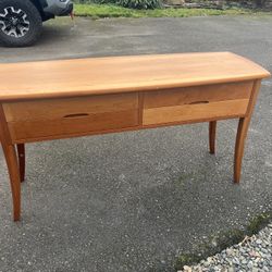 Wood Entry Table, Sofa Table 
