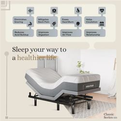 Sven & Son Twin XL adjustable, motorized bed.  