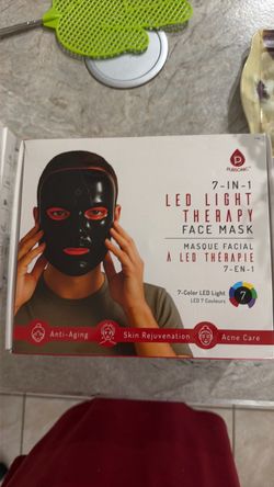 NEW Pursonic 7-in-1 LED Light Therapy Face Mask – Anti-Aging & Acne Care