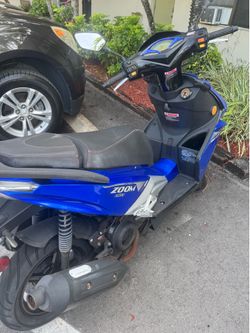 Year 2023 blue motorcycle 150cc engine make tqvc