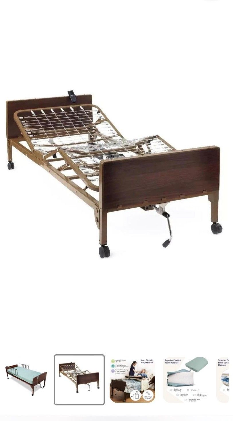 MEDplus FE Full Electric Bed Package