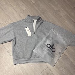 Medium alo quorter zip 