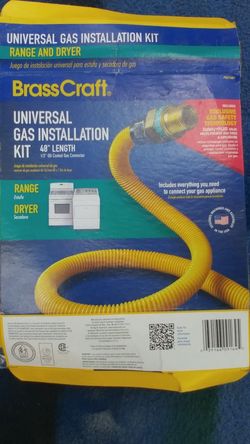 Gas installation kit