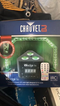 Chaovet DJ Wedge tri LED wash light