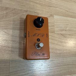 MXR Phase 90 LED Script Logo Guitar Pedal Effects Unit