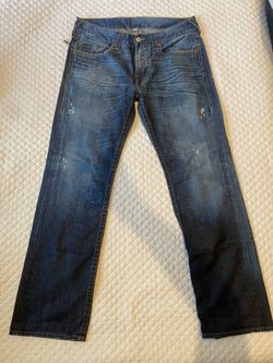 True Religion Jeans Size 34 *patched Hole*