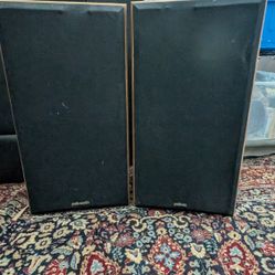 Polk Audio Monitor Series M10 Speakers (Pair) - Vintage - USA Made