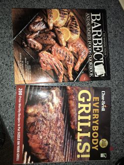 BARBECUE CHAR-BROIL COOKBOOKS assorted $5-15 each