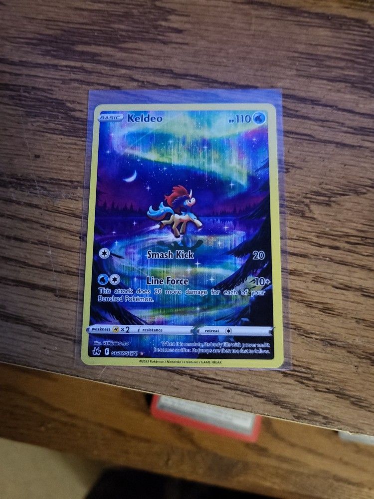 Pokémon Keldeo Crown Zenith