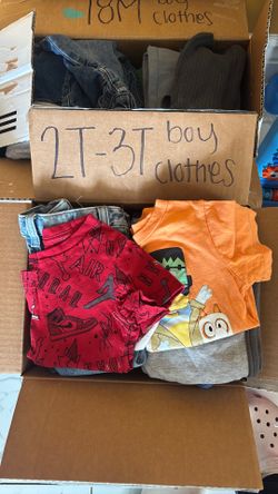 2t -3t boy clothes box