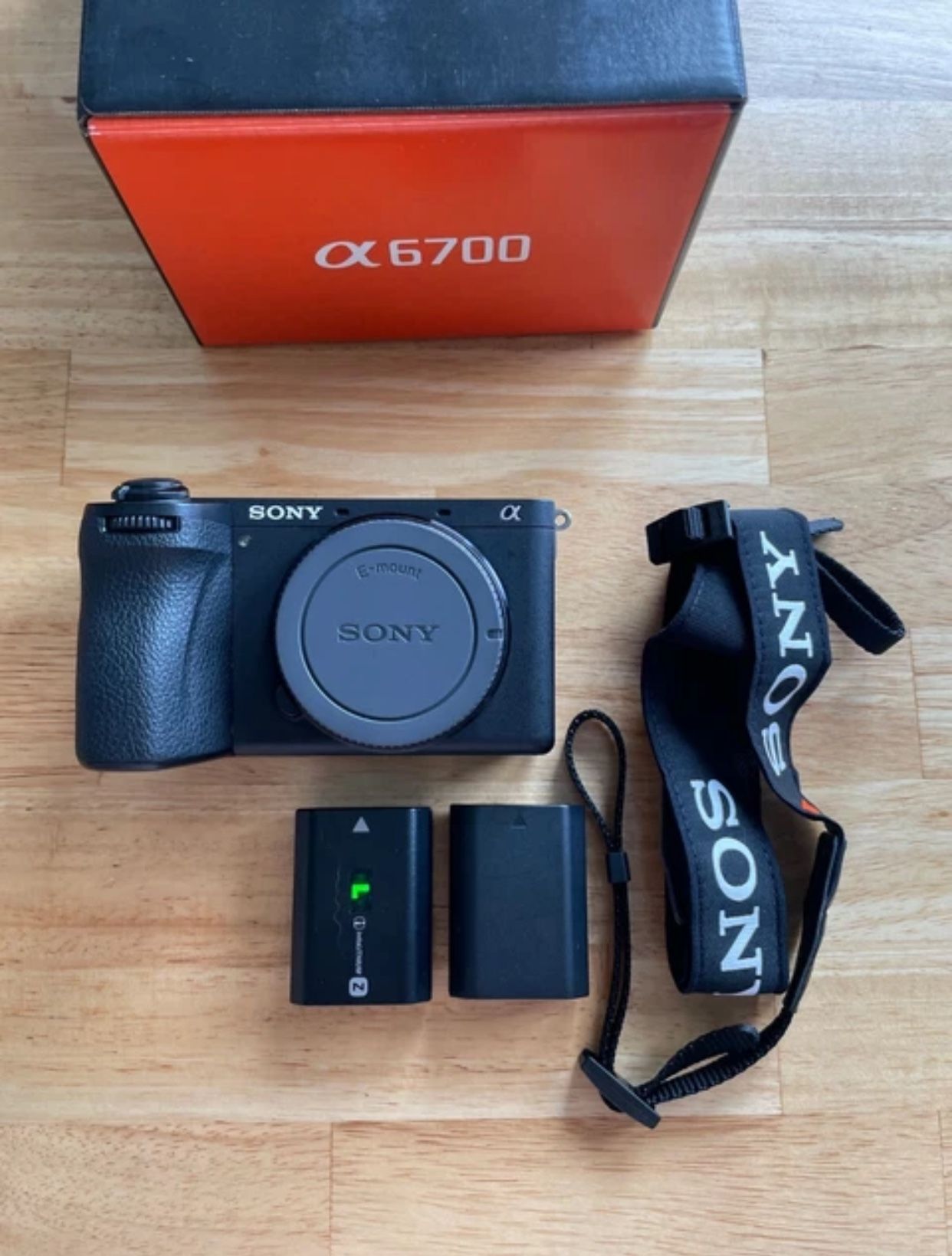 Sony Alpha a6700 26 MP APS-C Mirrorless Camera - Black (Body Only)