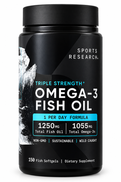 Sports Research Triple Strength Omega-3 Fish Oil