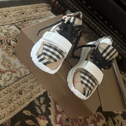 Burberry Vintage Check Cotton Sneakers