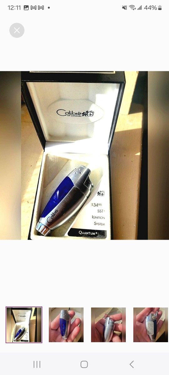 Colibri Lighter With Box