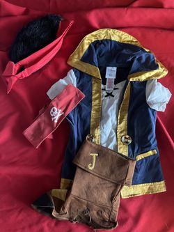 Disney Jake And The Neverland Pirates Costume Size 4