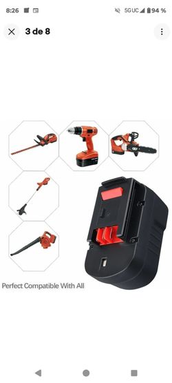 BATTERY OVONIC FOR BLACK & DECKER SET: 4 BATTERY