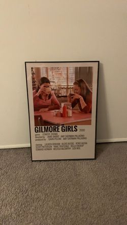 Gilmore Girls 2000 Framed TV Show Poster