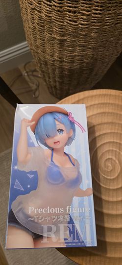 TAITO Re Zero figure Rem precious Original swimwear Anime Figurine