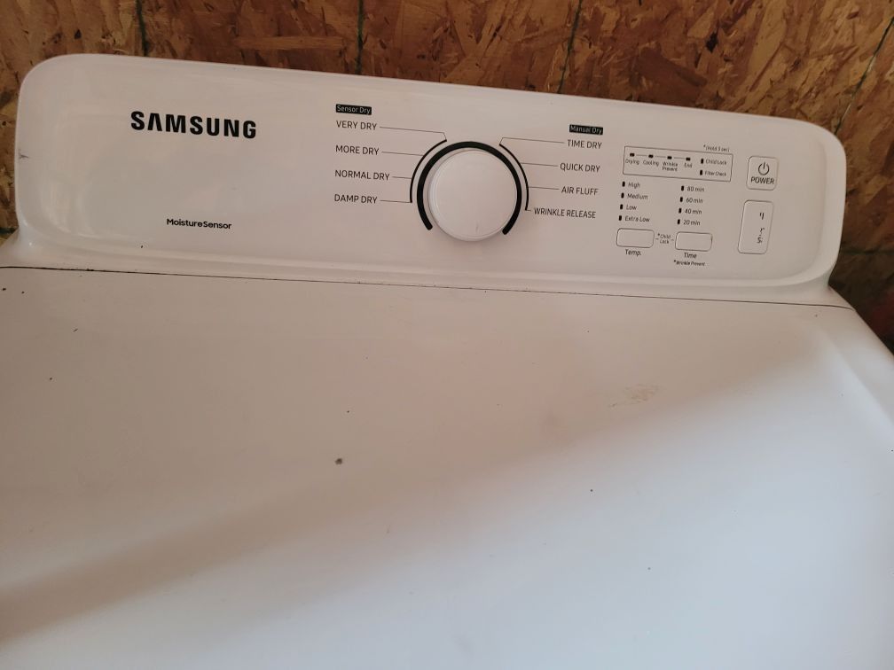 Samsung Electric Dryer Good Working