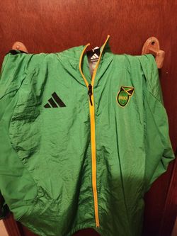 2x 🇯🇲 Jamaica Adidas  windbreaker  new Bob Marley
