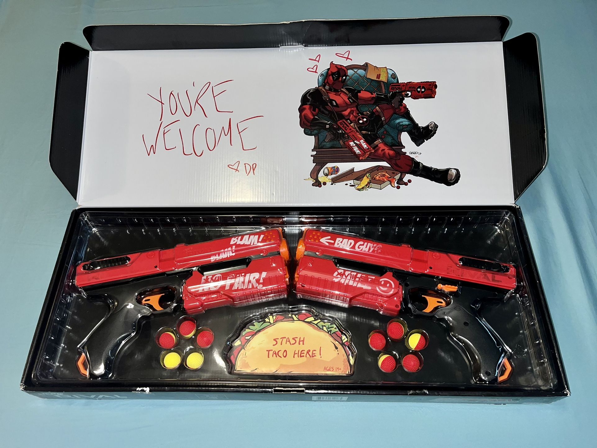 Deadpool NERF Rival