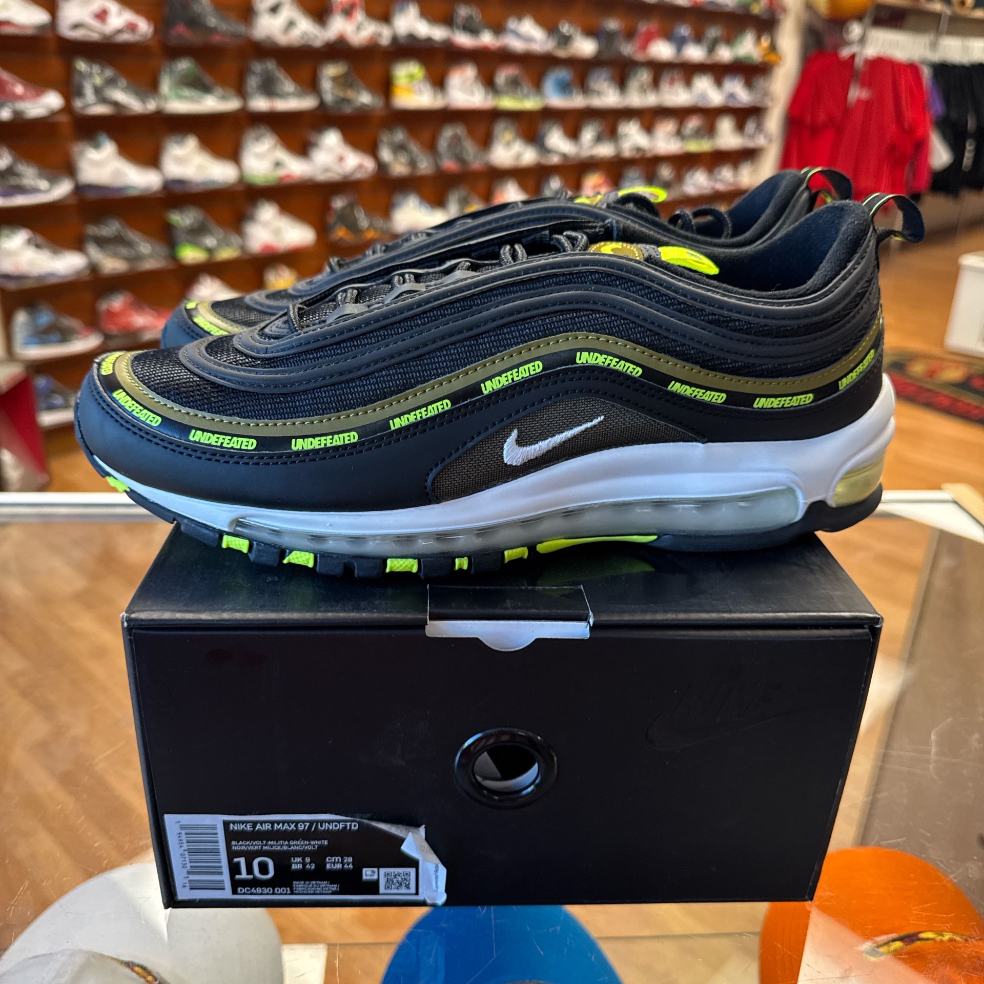 Sneakers Nike Undefeated Noir New Nike Air Max 97 Undefeated