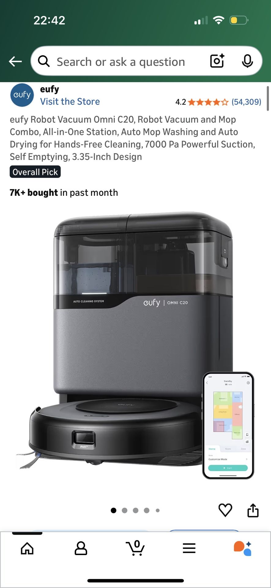 Robot Vacuum Eufy C20