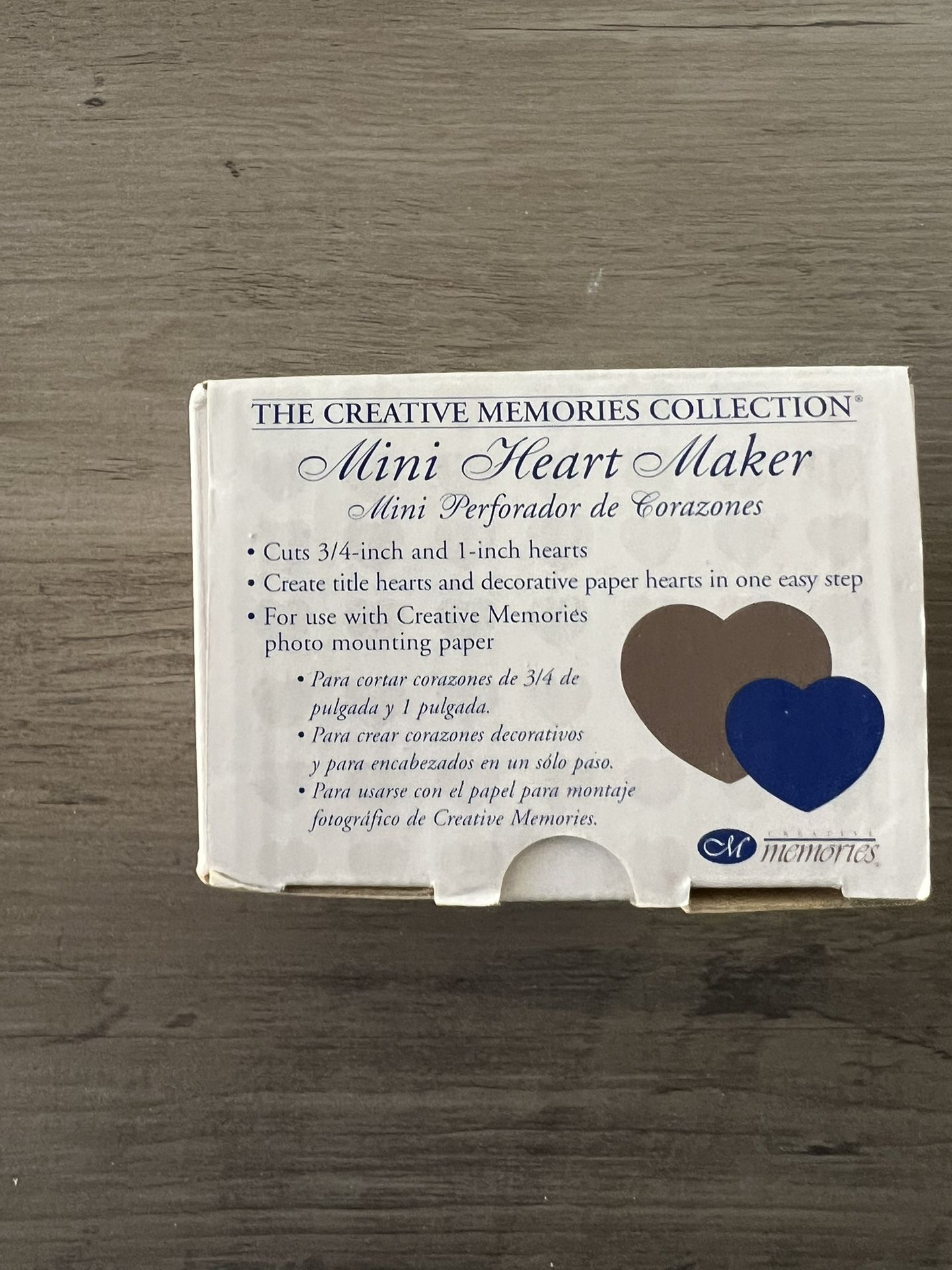 Creative memories, many heart maker