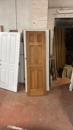 6-Panel Interior Wood Door