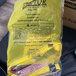 gemtor safety lanyard shock absorbing (adjustable)