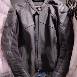 Sedici Leather Summer Motorcycle Jacket