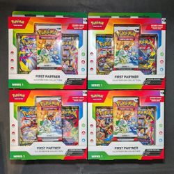 [SEALED] Pokemon First Partner Illustration Collection Series 1