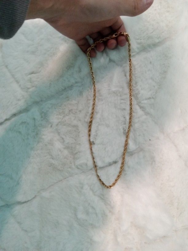 24 In Stainless Steel Rope Chain