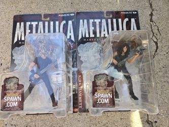 2 Metallica  action Figures