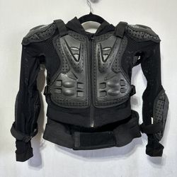 FOX TITAN SPORT YOUTH JACKET ROOST DEFLECTOR BLACK YOUTH 9-11