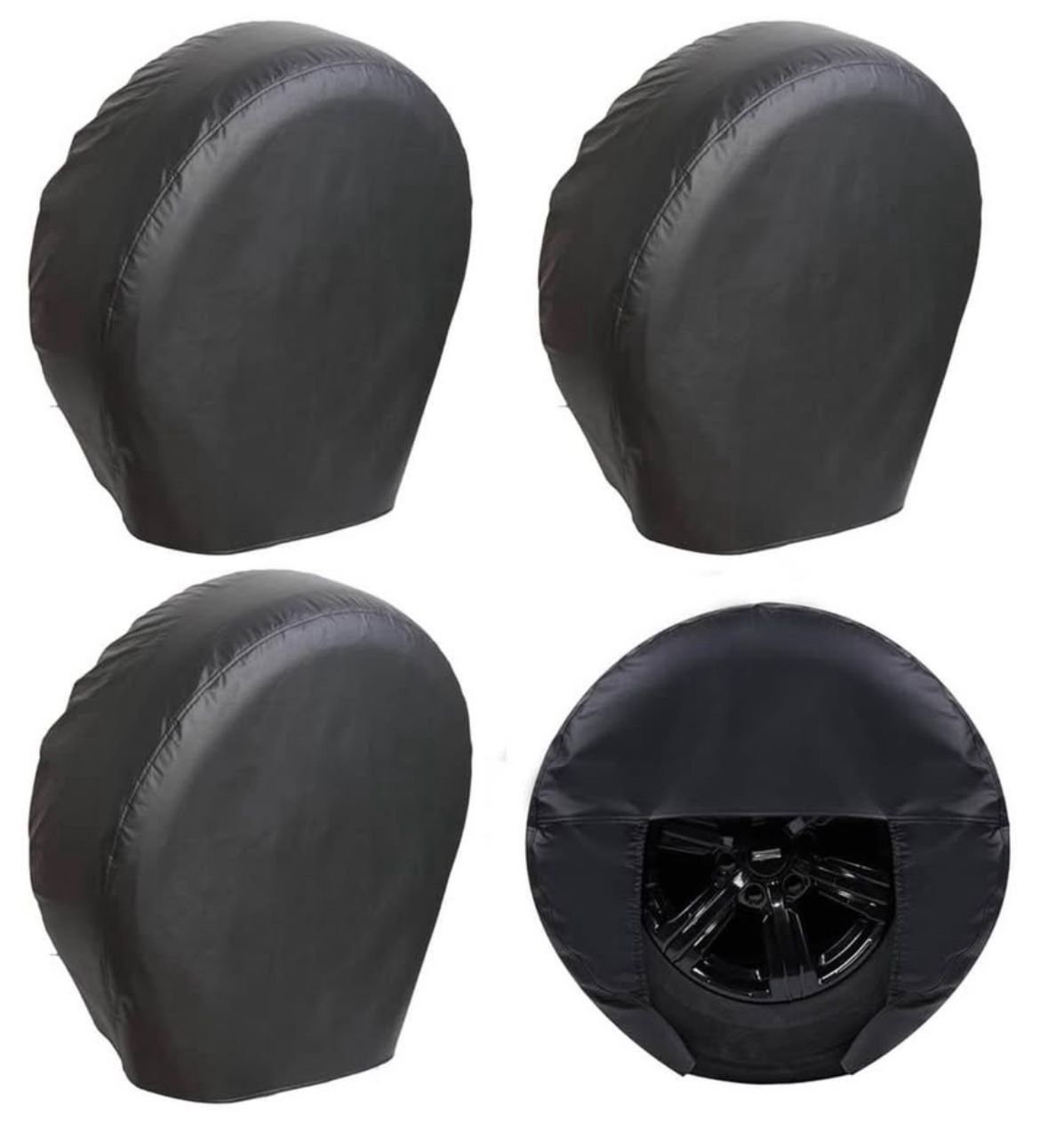 Moonet Tough Tire Covers for Cars Wheel , Heavy Duty Thicken Sun Protect