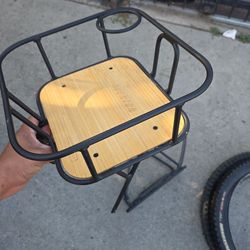 Front basket and back rack