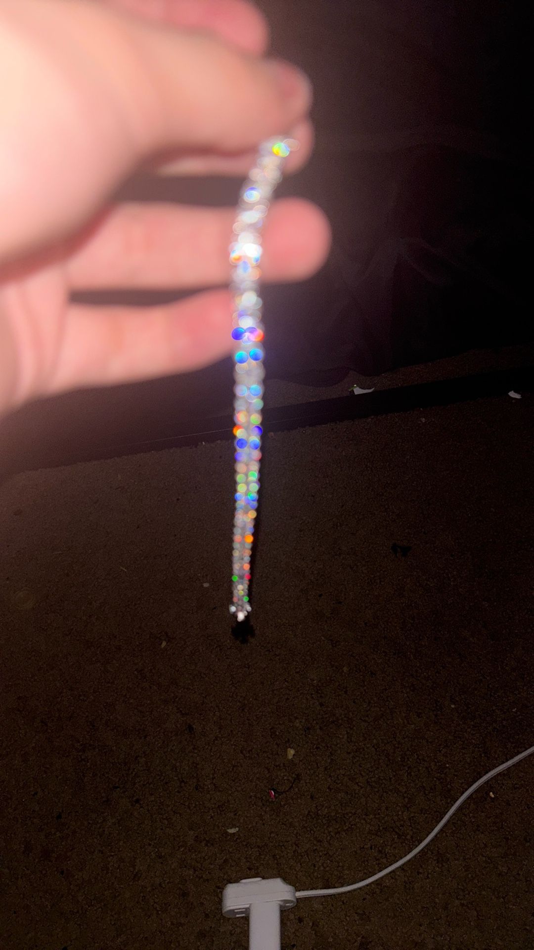 VVS diamond tennis bracelet