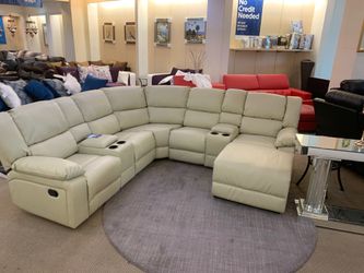 recliner sofa sectional leather NeW $39 down