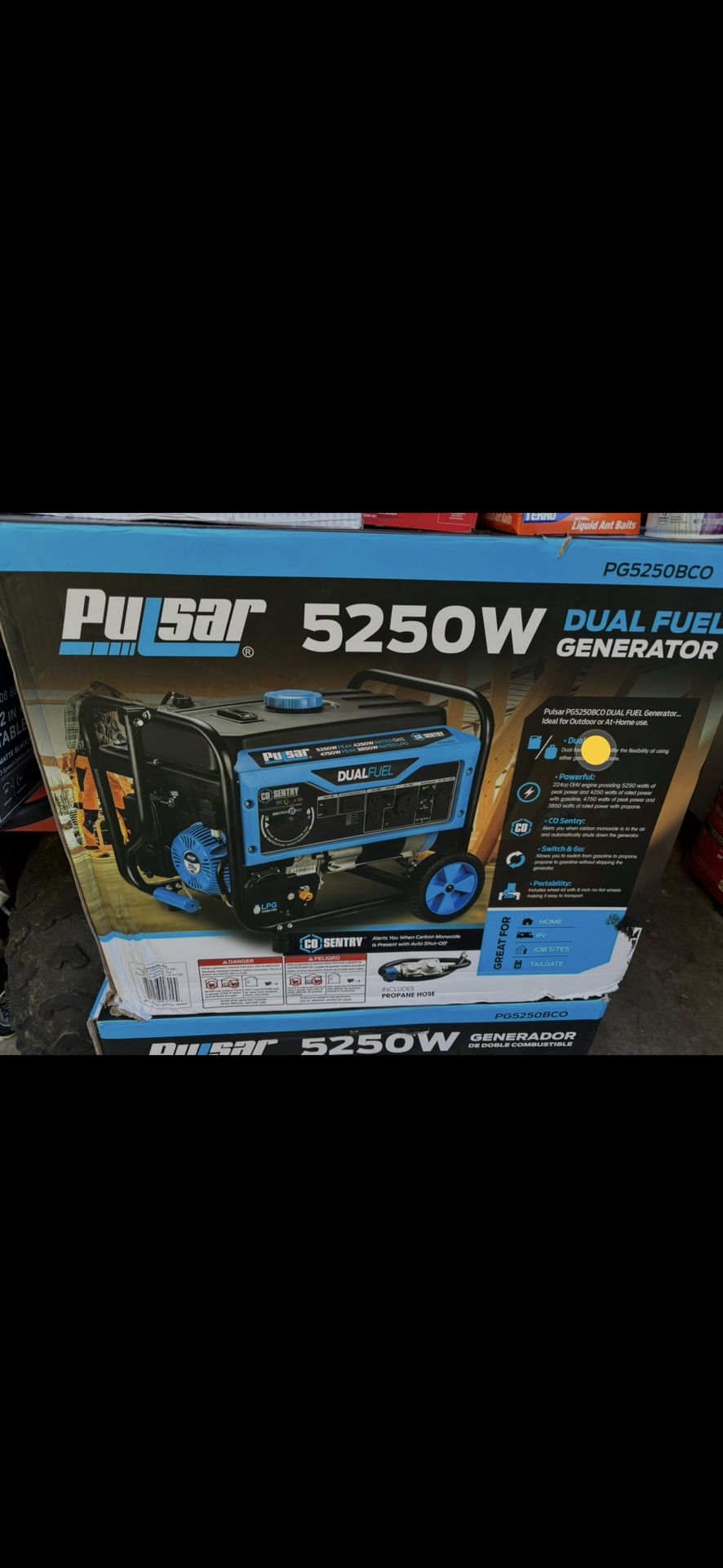 Pulsar 5250watts Generator. Brand New