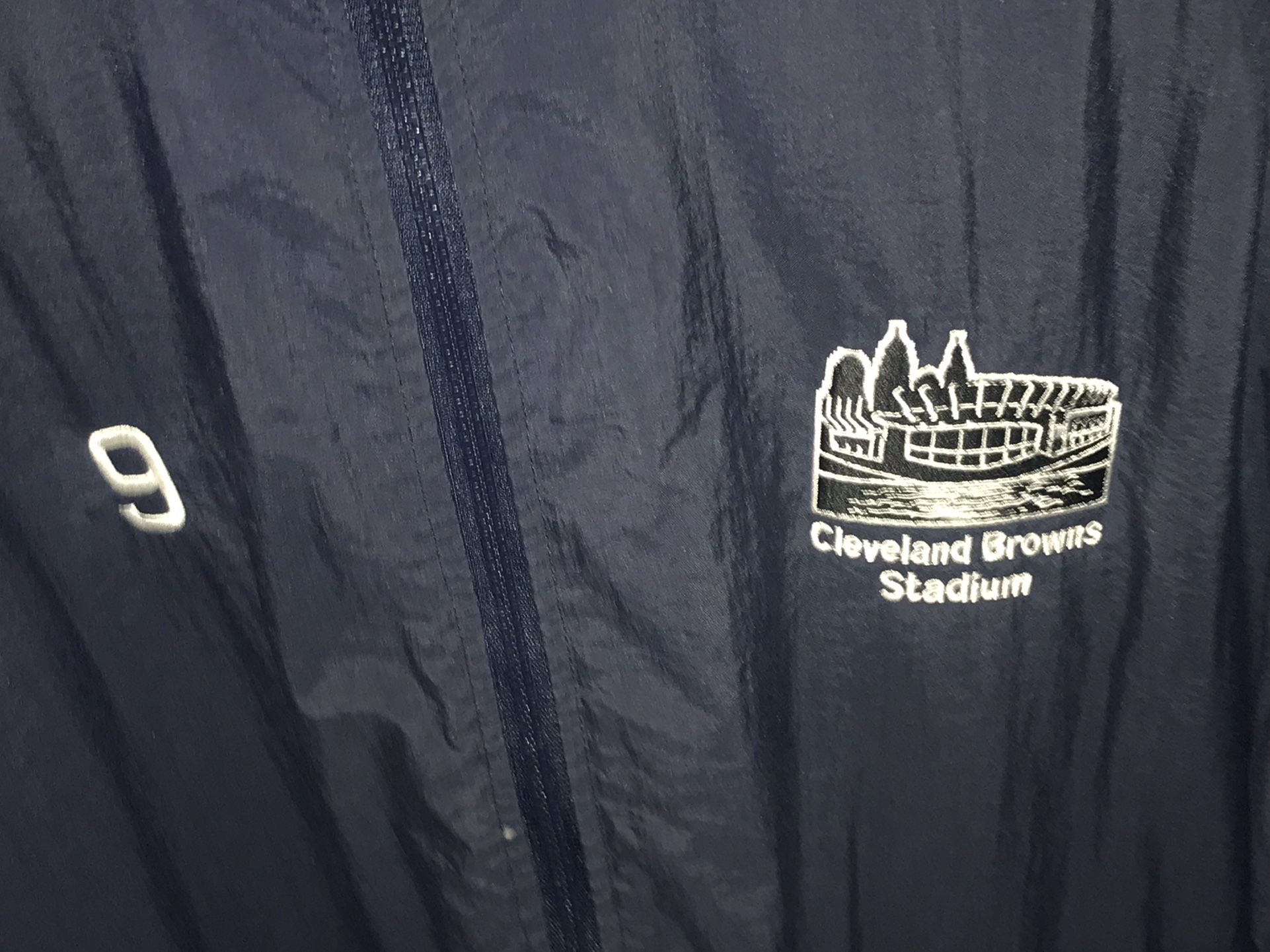 Cleveland Brown’s Stadium Jacket #9 Original Perfect Condition