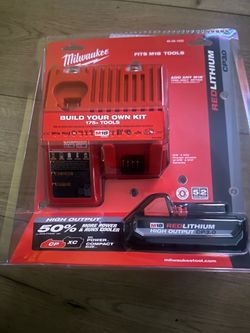 Milwaukee m18. Batteries. 3..0. Charger