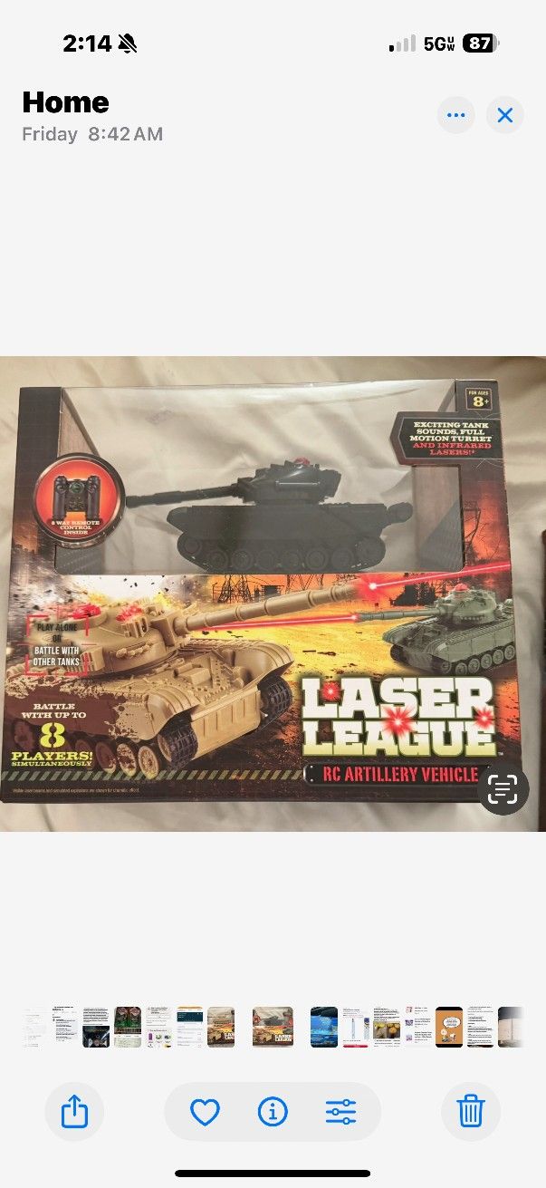 Lazer League Rc Tanks