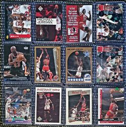 Michael Jordan Basketball Card Lot (12 Cards)