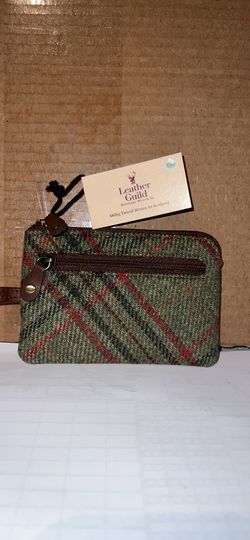 authentic LEATHER GUILD coin purse