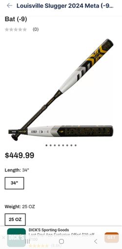 Louisville Slugger 2024 Meta (-9) Fastpitch Bat - 34"/25 oz