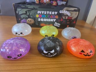 Glow in dark halloween squishys